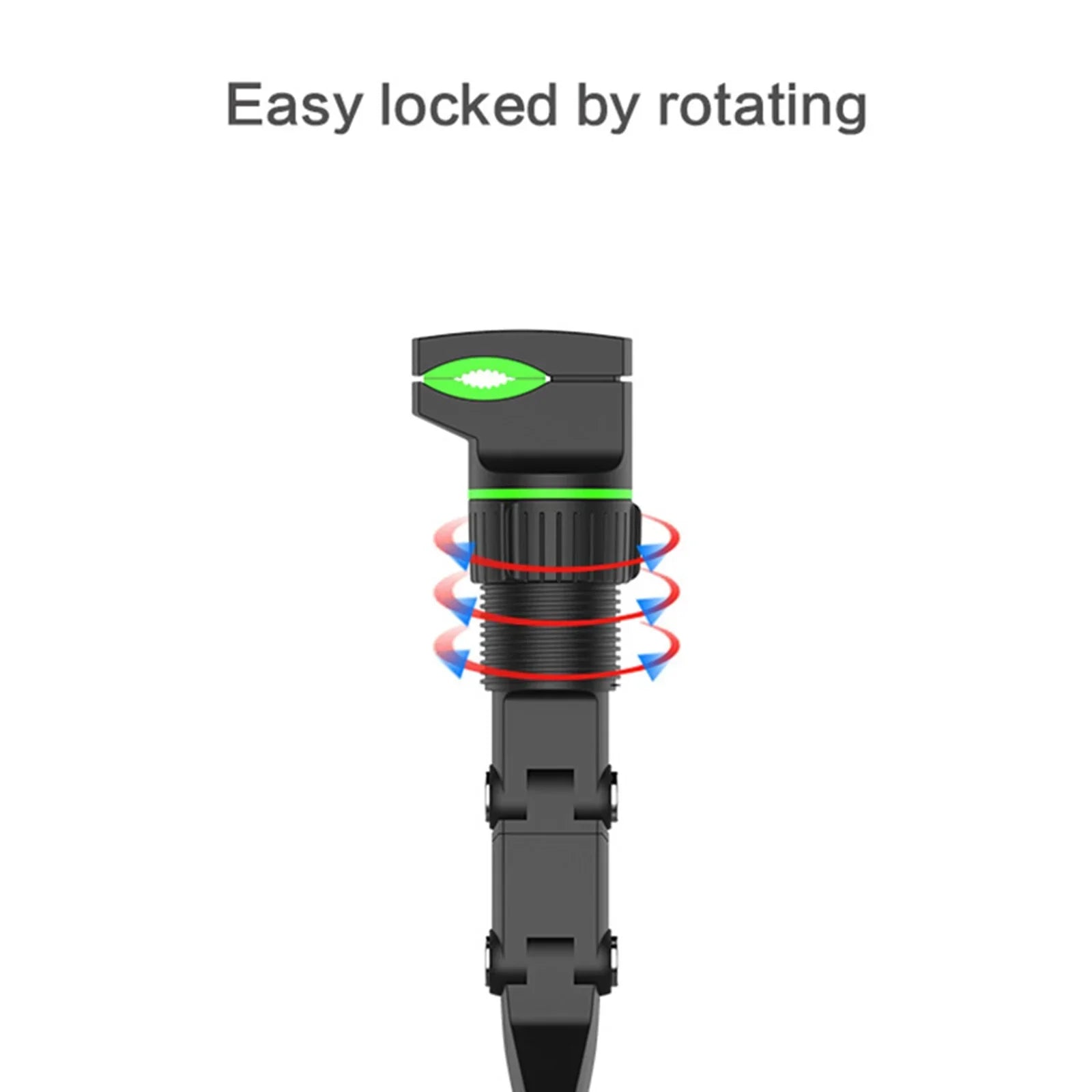 Car Mobile Phone Holder Rotatable Adjustable Car Rear View Mirror Phone Holder Stand