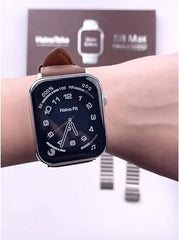 Haino Teko Smart Watch For Men Boys S8 Max Silver Edition