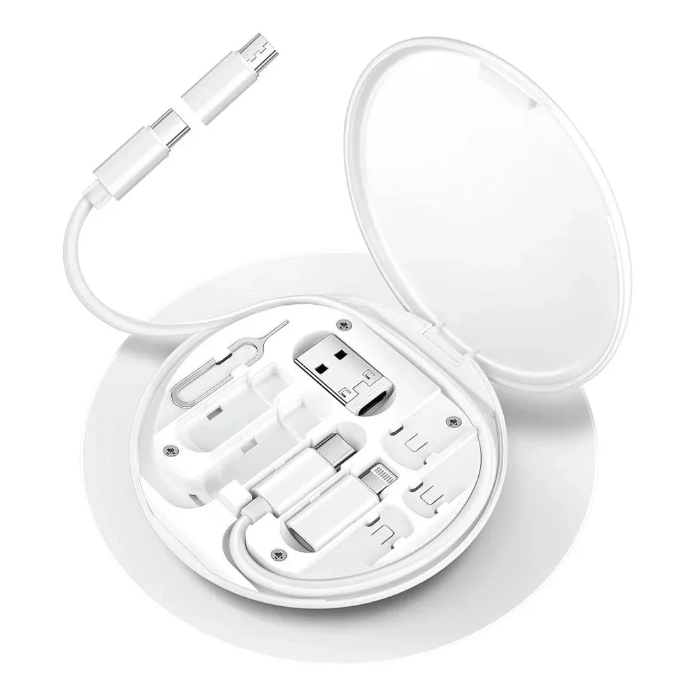 60W Multifunctional USB Type C Data Cable Set Fast Charging