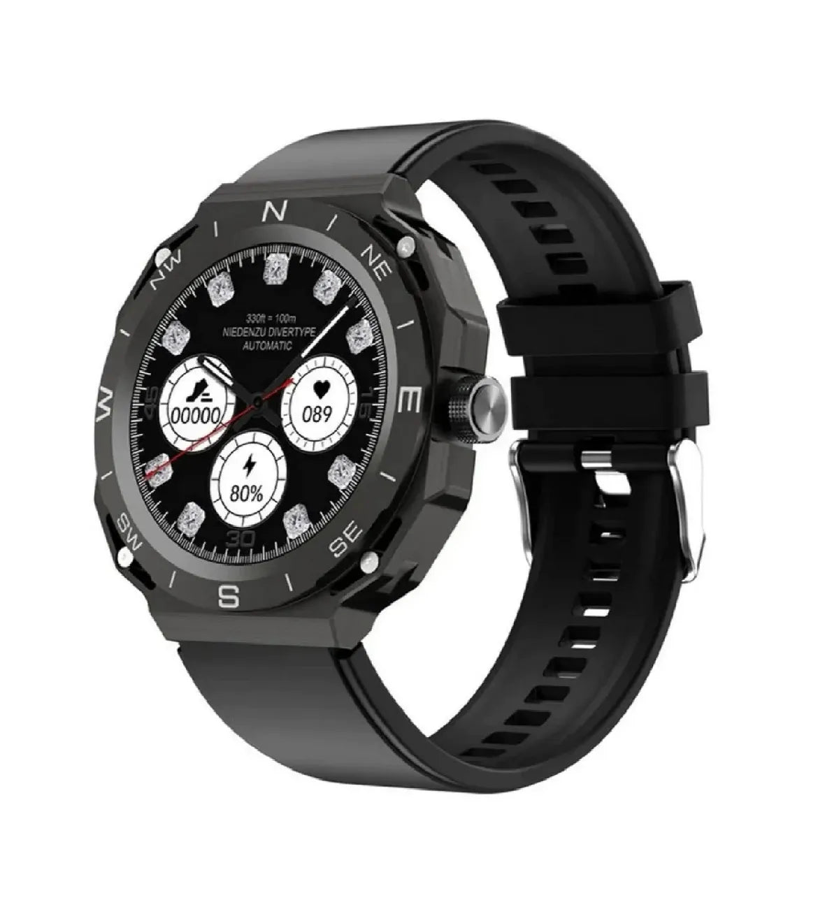 Haino Teko RW-31 Smart Watch 3 in 1 Triple Case Smart Watch