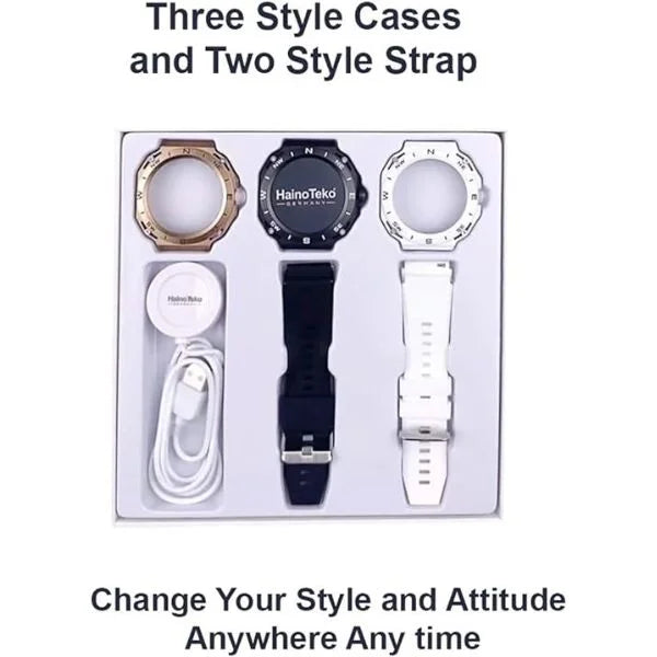 Haino Teko RW-31 Smart Watch 3 in 1 Triple Case Smart Watch