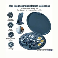 60W Multifunctional USB Type C Data Cable Set Fast Charging